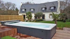 Swim-Spa Luxury Aufbau